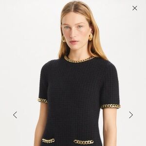 Tory Burch Chain Wool Dress